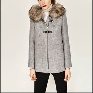 Zara duffle coat